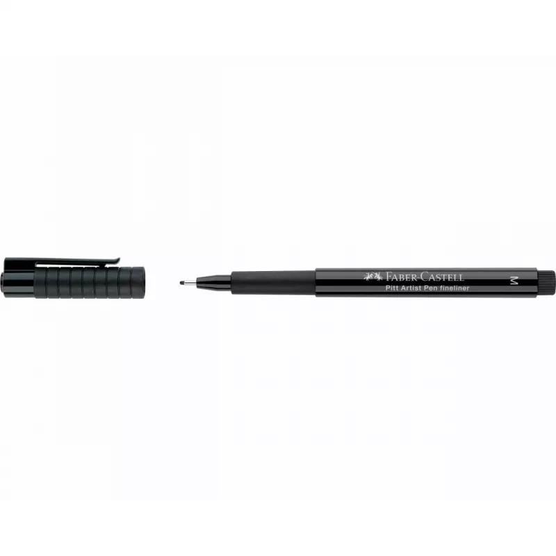 Fineliner Faber-Castell 167399 Melns Vidējs