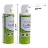 Saspiestais gaiss GreenBlue GB400 400ml pistoles atomizators - pistoles aerosols