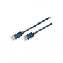 ClickTronic 3m USB 3.0 A/A vīr./sie. 3m USB A USB A zils USB kabelis (70120)