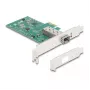 DeLOCK PCI Express x1 karte ar 1 x SFP slotu 100Base-FX RTL