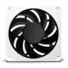120mm ventilators Alphacool Apex Stealth Metall Aurora — 2600 RPM, metāla rāmis
