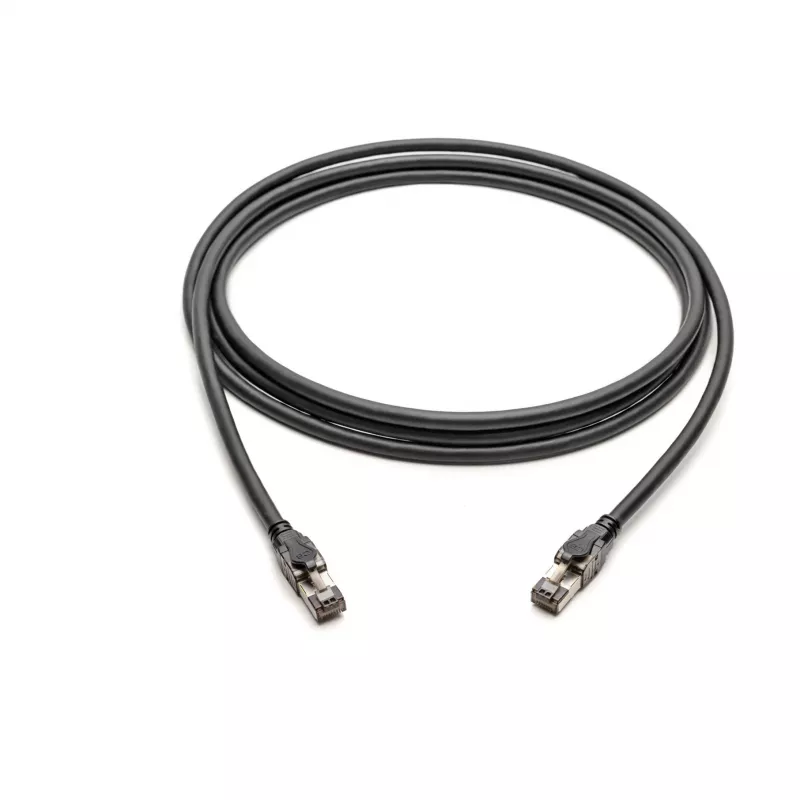 komutācijas kabelis Digitus CAT 8.1 S/FTP RJ45 5m melns