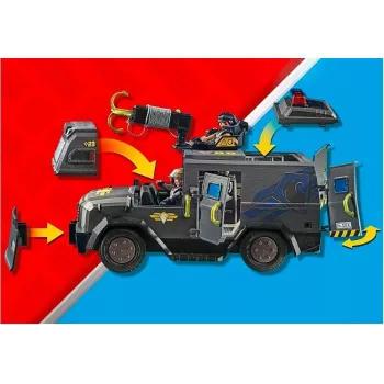 Darbības/piedzīvojumu spēļu komplekts Playmobil City Action 71144 Daudzkrāsains 5-10 gadiem