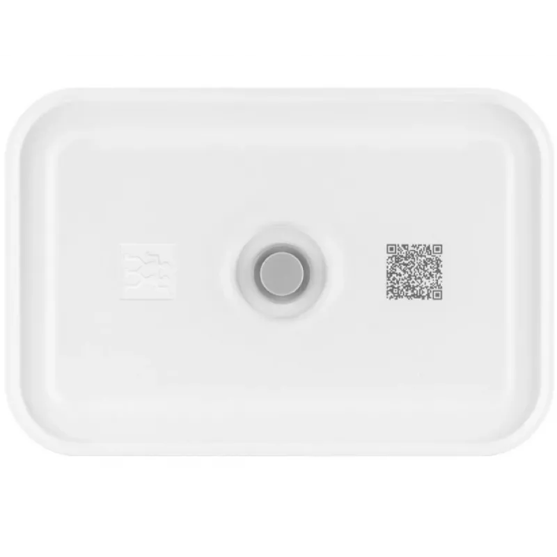 Pusdienu kaste ZWILLING FRESH & SAVE 1 L, plastmasa ar silikona blīvi, pelēka/balta