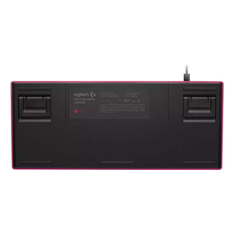 Spēļu tastatūra Logitech G 920-013249 USB AZERTY franču rozā bez ciparu bloka