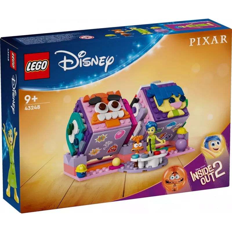 Konstrukciju rotaļlieta LEGO Disney Pixar Inside Out 2 Mood Cubes komplekts 43248