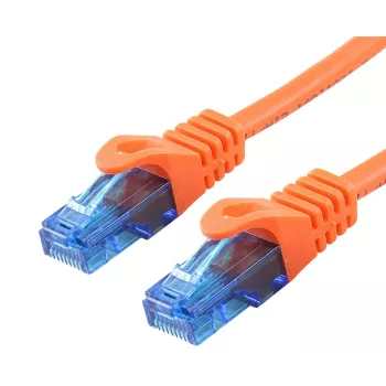 Tīkla kabelis LOGON UTP Cat.5e oranžs 1,5 m — RJ-45 uz RJ-45