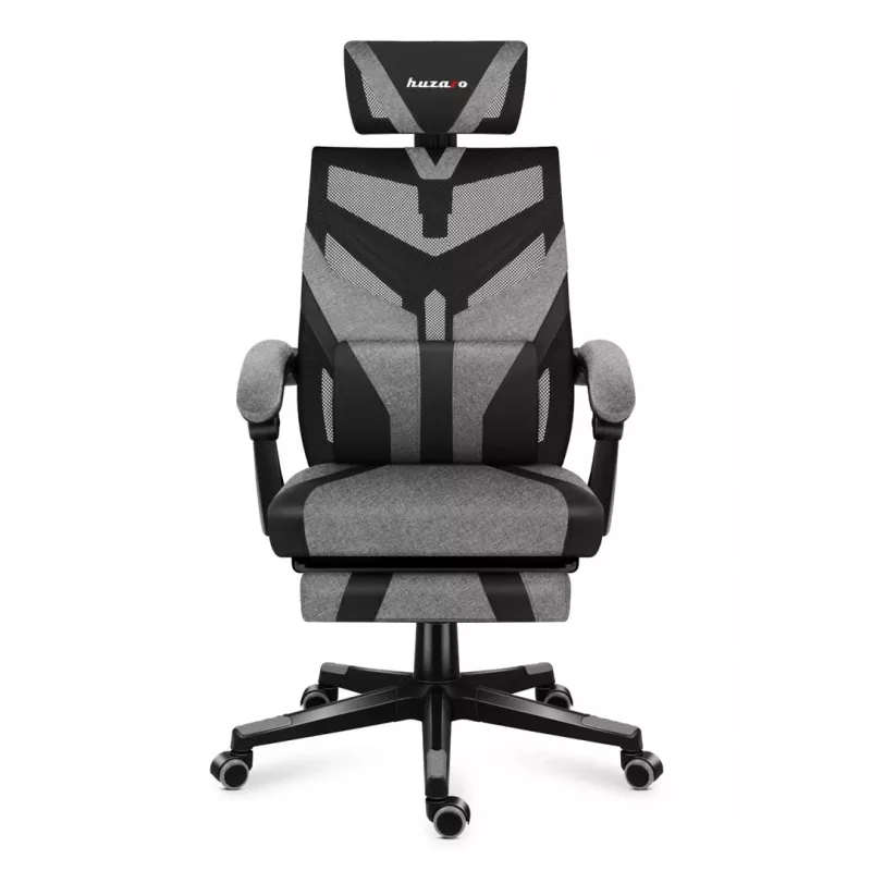 Huzaro Combat 5.0 pelēka spēļu krēsls