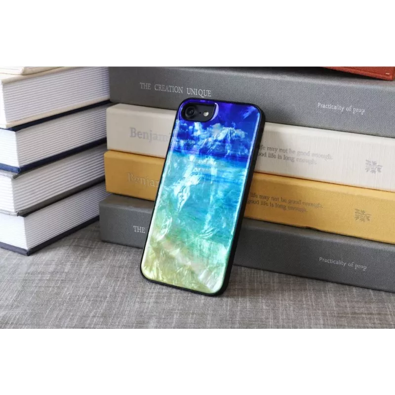 Aizsargtelefona maciņš iKins Apple iPhone 8/7 — pludmales melns