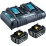 makita akumulatori un lādētājs 199481-4 litija jonu akumulators 4,0 Ah (199481-4)