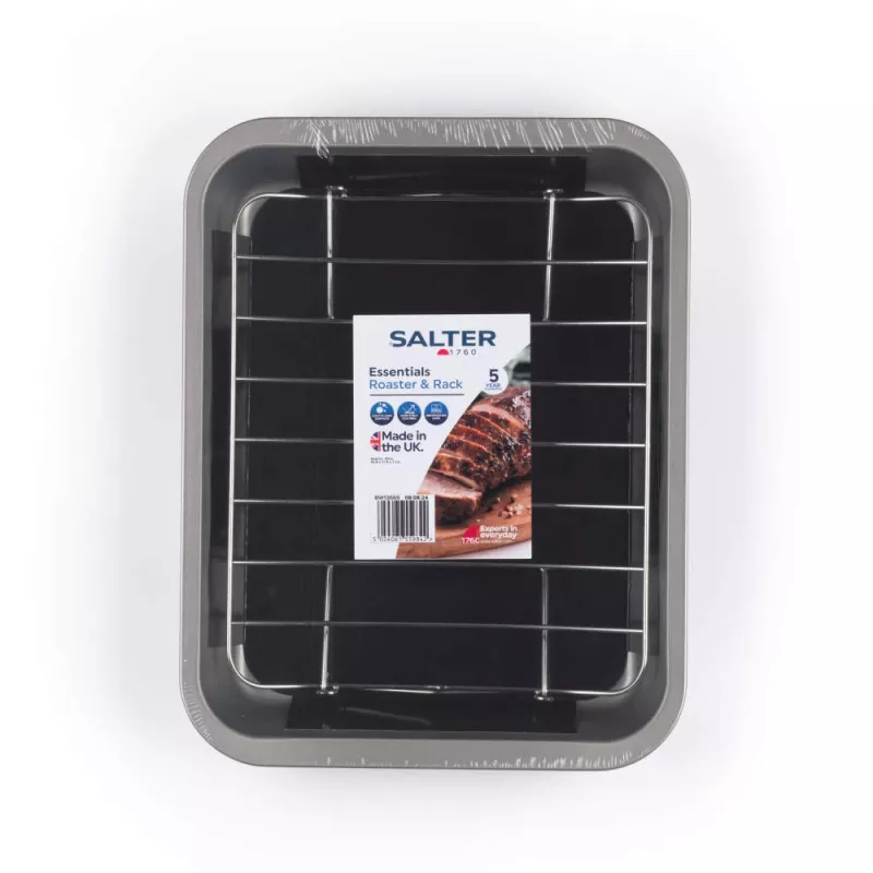 Cepamā paplāte Salter BW13669 41 cm, nepiedegoša, piemērota trauku mazgājamai mašīnai