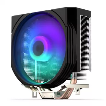 ENDORFY Spartan 5 ARGB, CPU Cooler, Integrated Fluctus 120mm ARGB Fan, Bright ARGB LED Illumination, Saderīga with AM5, AM4, LGA1700, LGA1200,