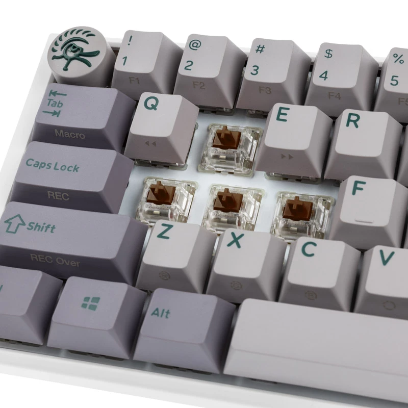 Ducky One 3 SF tastatūra Spēļu USB QWERTY Angļu Pelēka