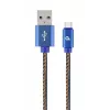 USB 2.0 kabelis GEMBIRD USB A uz USB C 2 m, 0,48 Gbit/s, 2,1 A, zils
