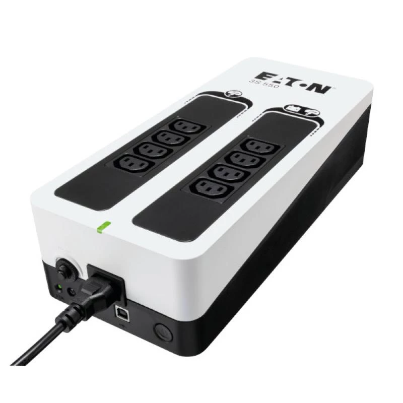 Eaton 3S550I nepārtrauktās barošanas avots (UPS) Standby (Offline) 0.55 kVA 330 W 8 AC kontaktligzdas