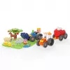 Būvkluči Marioinex Farmer Tractor Meadow – 110 gab., no 6 gadu vecuma, daudzkrāsu komplekts