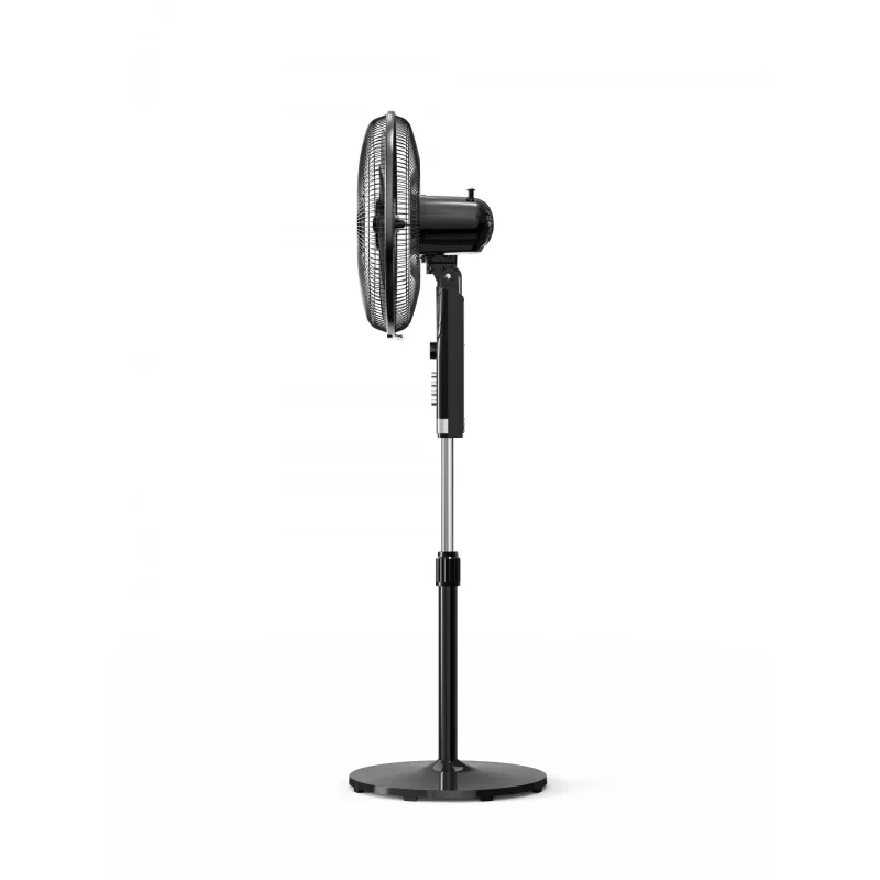 Grīdas lāpstiņu ventilators Midea FS40-23MT — 3 ātrumi, taimeris 2 h, 50 W, 220–240 V, balts, 1300 mm augstums