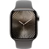 Apple Watch S10 Titanium Natural Cellular 42mm (Sport siksniņa akmens pelēka) M/L
