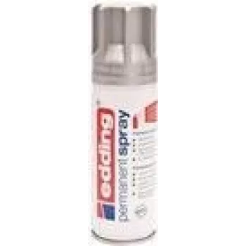 Akrilas krāsas aerosola baloniņš Edding 5200 200 ml Sudraba