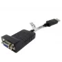 Video kabeļa adapteris HP 753745-001 DisplayPort uz VGA 0,2 m melns