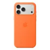 Apple iPhone 17 Pro Max Silikona Maciņš ar MagSafe Oranžs