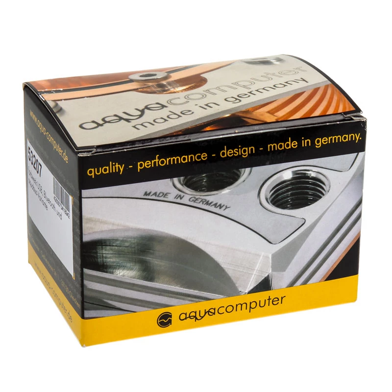 Apgaismojuma LED kontrolieris Aqua-Computer farbwerk USB — 12 V, 2,5 A, melns