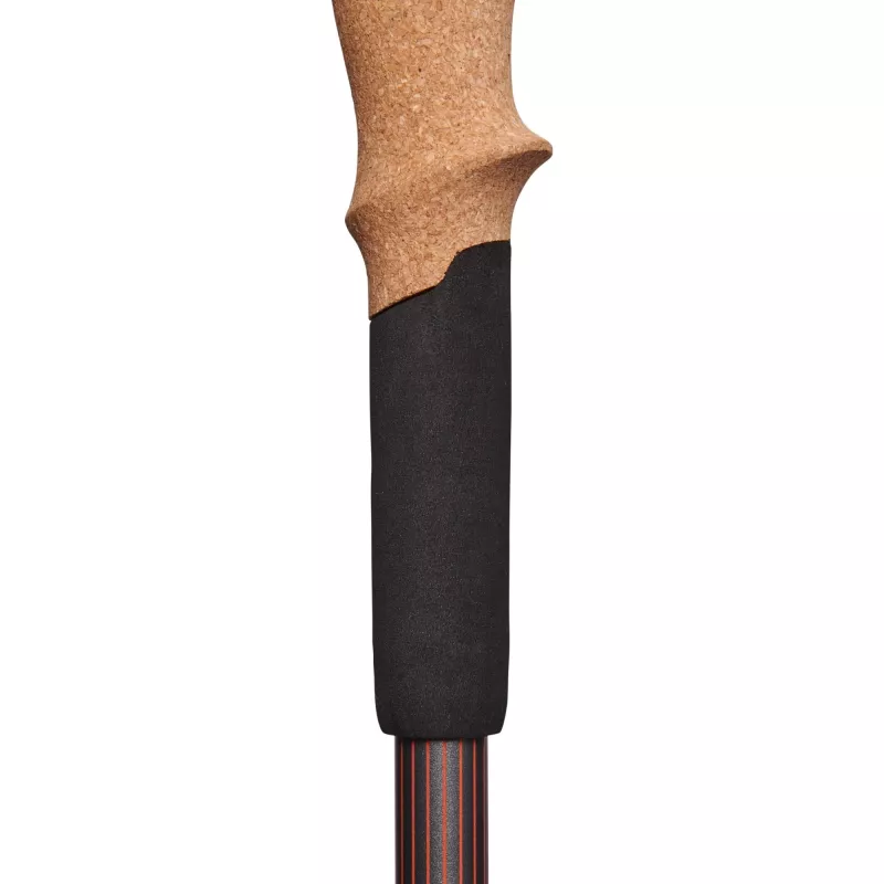 Pārgājienu nūjas Pursuit Shock S/M, fitnesa ierīce pelēka/sarkana, 1 pāris, 110-125 cm