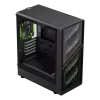 Gamemax korpuss | AERIS 330 MB | Melns | Mini tornis | Barošanas bloks nav iekļauts