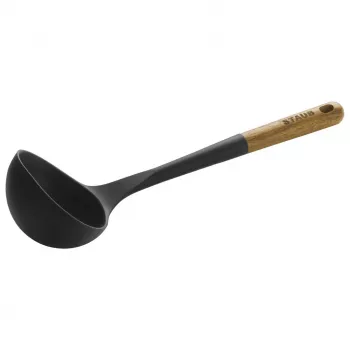 Staub karote — 31 cm, brūni melna