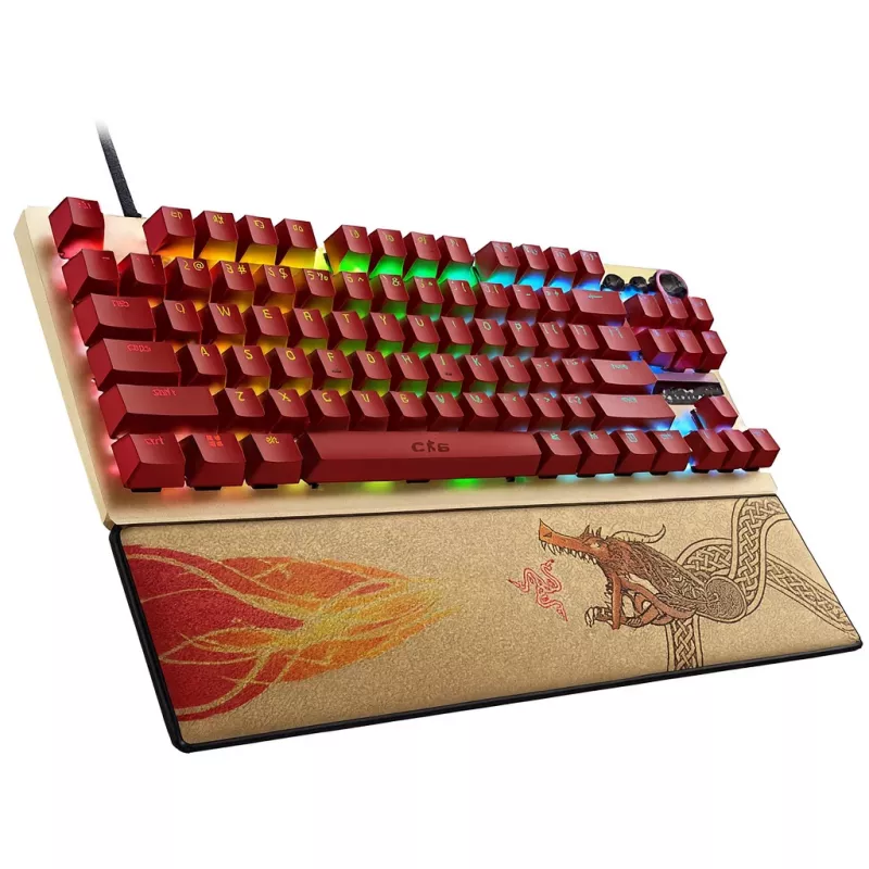 Razer Huntsman V3 Pro Tenkeyless | Spēļu tastatūra | Vadu | US | Counter-Strike 2 izdevums | USB Type-C | Razer Analog Optical Switch Gen-2