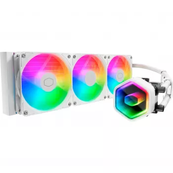 Cooler Master MasterLiquid 360 Core II balta Procesora šķidruma dzesēšanas komplekts 4,72 (12 cm) 1 gab.