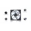 Fractal Design Dynamic X2 14 cm ventilators melns balts