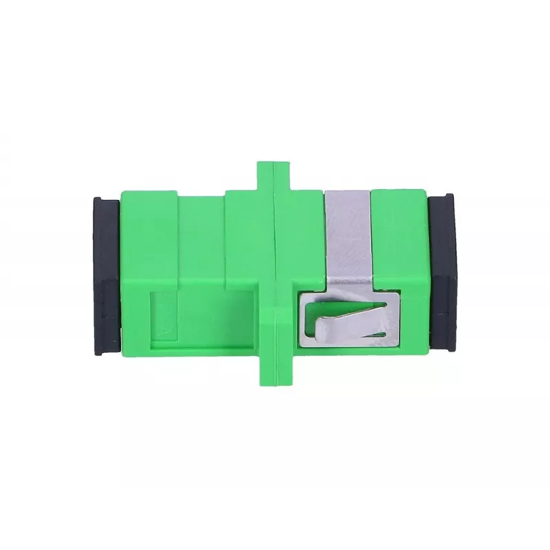 Extralink Adapter SC/APC Single Mode Simplex zaļa
