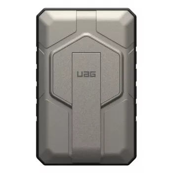 Urban Armor Gear 9B4411114036 ārējais akumulators 10000 mAh Bezvadu uzlāde Melna, Titāna