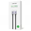 USB-C uz USB-C kabelis UGREEN 90120B — 3 m, 5 A, PD, 20 V, 480 Mbps, melns