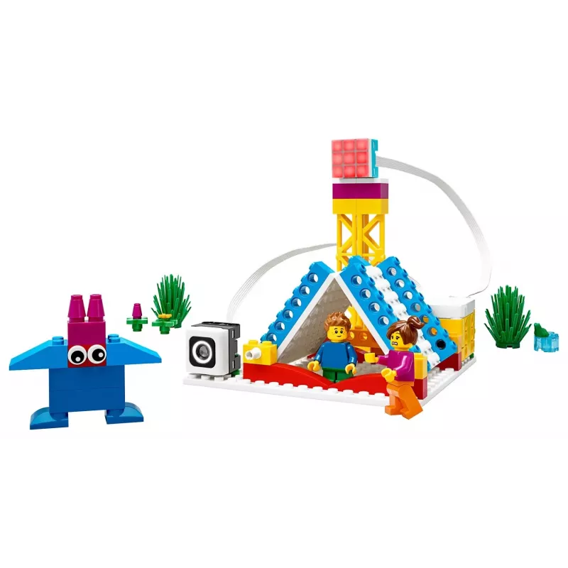 Izglītojošs robotikas un kodēšanas komplekts LEGO Education Spike Essential Set A+ 45345 — 449 elementi, vecumā no 6 gadiem