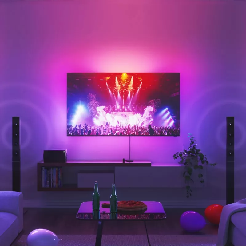 Nanoleaf NF082K02-52LS plakano paneļu noskaņojuma apgaismojums Noskaņojuma apgaismojuma komplekts 2,16 m (85)