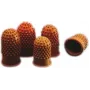 Rexel Thimblettes Velos Size 00 - 15mm Ø oranža Box/10, oranža, Rubber