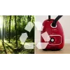 Putekļsūcējs Bosch BGB 41RD3H — 600 W, 4 L putekļu maisiņš, HEPA filtrs, 11 m darba rādiuss, teleskopiskā caurule, sarkans