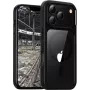 Telefona maciņš jt berlin BackCase JT Berlin Pankow Hybrid MagSafe Apple iPhone 17 Pro Max, melns caurspīdīgs