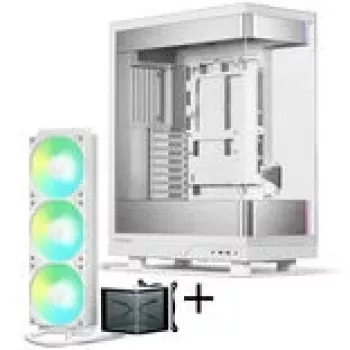 PHANTEKS Evolv X2 + TRYX PANORAMA SE ARGB Complete šķidruma dzesēšana - balta, 360 mm