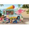 PLAYMOBIL Playset Ice Cream Van & Surf Shop 71904 with figūras