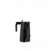 Alessi MT18/3 Espresso automāts Ossidiana, nerūsējošais tērauds, Alu, 3.5 x 18.5 x 40.5 cm