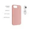 Telefona aizmugures vāciņš FIXED Apple iPhone 16e, gumijas, rozā