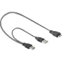 USB kabelis DeLOCK 82909 USB 3.2 Gen 1 0,2 m