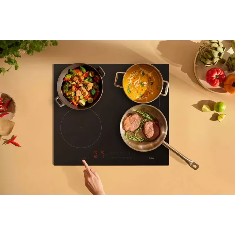 Indukcijas plīts virsma PIH6541PHTSUN 3.0 Melns MATT