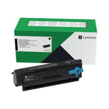 tonera kasete Lexmark 55B2000 2000 lapas Melns