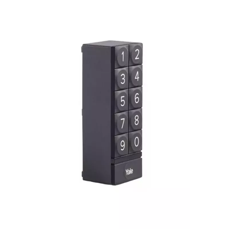 Yale 05/301000/BL ciparu tastatūra Bluetooth melna
