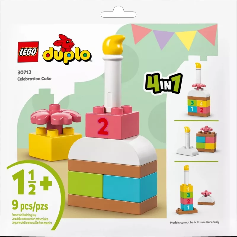 Bloki DUPLO 30712 Svētku kūka