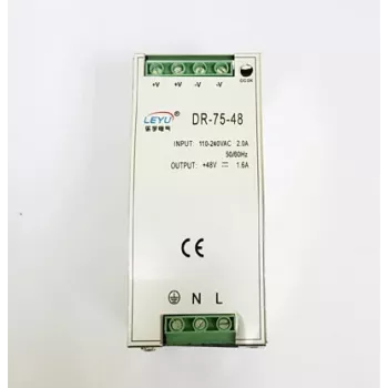 Barošanas bloks extra digital DIN-75-48 48V 1.6A DIN-sliedes montāžas komutācijas adapteris